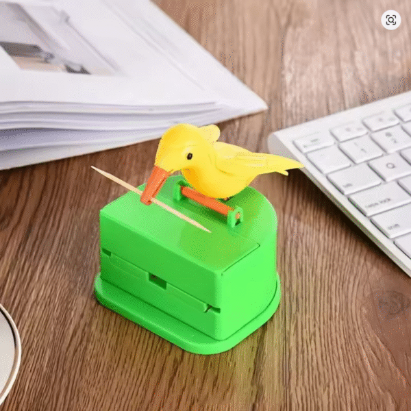 Automatic Bird Toothpick Holder